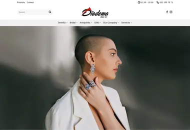Screenshot of diadema.ge