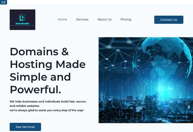 Screenshot of digitalweb.ge