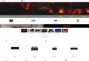 Скриншот dimplex.ge