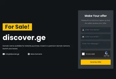 discover.ge-ის ეკრანის სურათი
