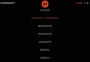 Screenshot of djcommunity.ge