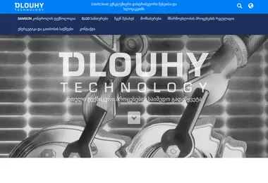 Screenshot of dlouhytechnology.ge