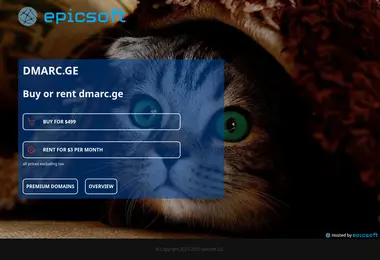 Screenshot of dmarc.ge