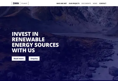 Screenshot of dmn.ge