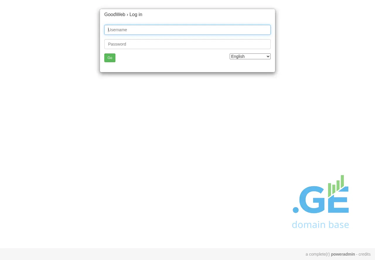Screenshot of the site dns.com.ge
