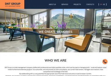 Screenshot of dntgroup.ge