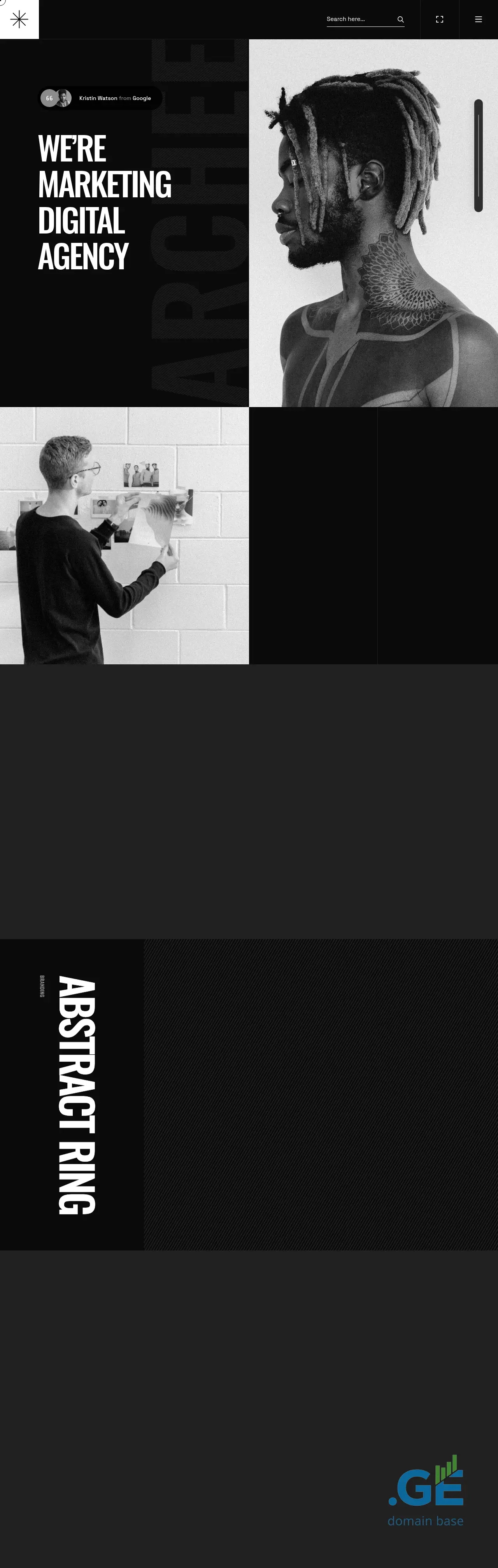 Screenshot of the site doers.ge