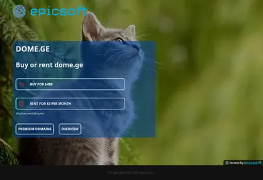 Screenshot of dome.ge
