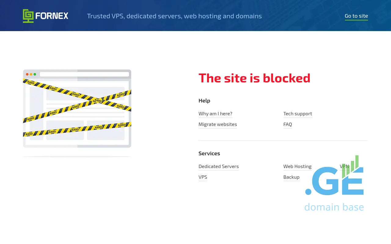 Screenshot of the site domes.ge