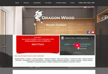 Screenshot of dragonwood.ge