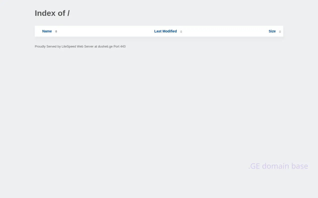 Screenshot of the site dusheti.ge