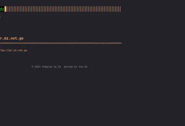 dz.net.ge-ის ეკრანის სურათი