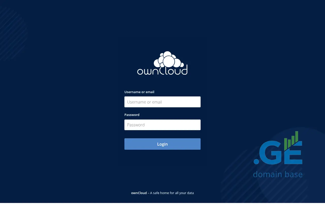 Screenshot of the site edocuments.ge