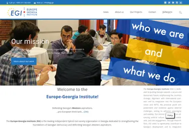 Screenshot of egi.ge