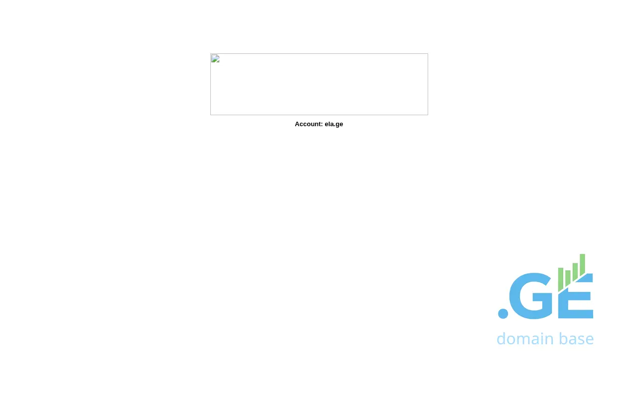Screenshot of the site ela.ge