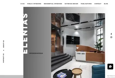 Screenshot of elenias.ge