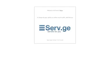 Screenshot of elg.ge