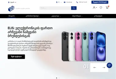 Screenshot of elis.ge