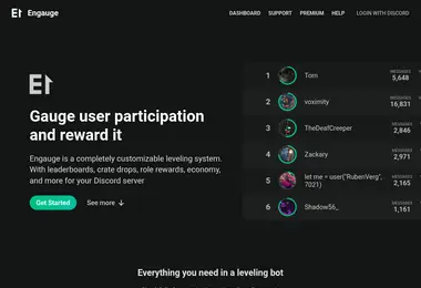 Screenshot of engau.ge