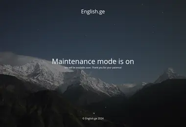 Screenshot of english.ge
