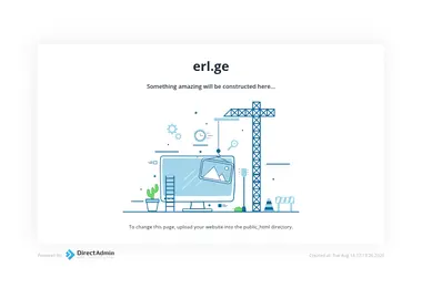 Screenshot of erl.ge