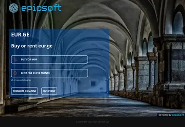 Screenshot of eur.ge