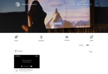 Screenshot of eventer.ge