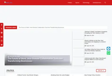 Screenshot of exdi.ge