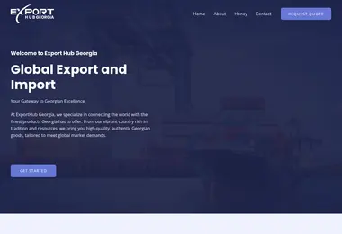 exporthub.ge-ის ეკრანის სურათი
