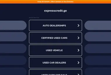 Screenshot of expresscredit.ge