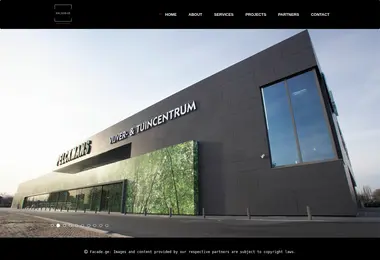 Скриншот facade.ge