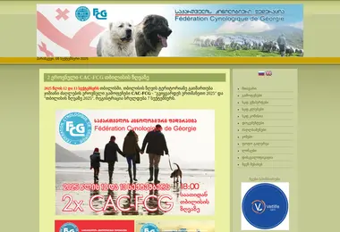 Screenshot of fcg.ge