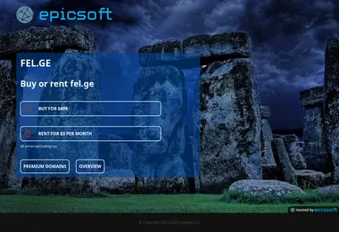 Screenshot of fel.ge