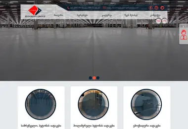 Скриншот flooring-group.ge