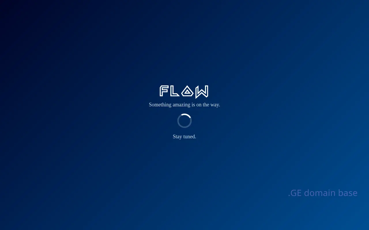 Screenshot of the site flow.ge