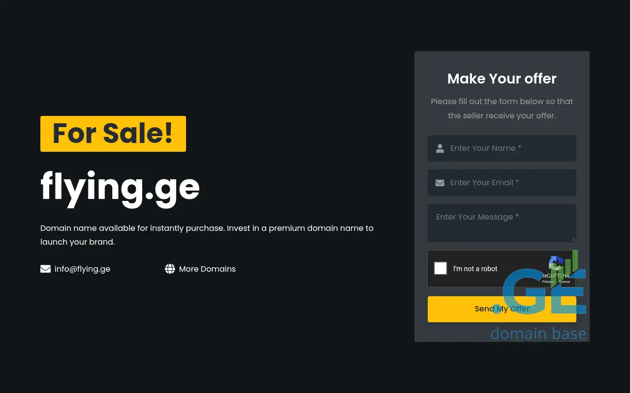 Screenshot of the site flying.ge