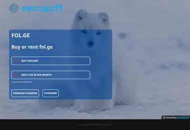 Screenshot of fol.ge