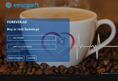 Screenshot of forever.ge