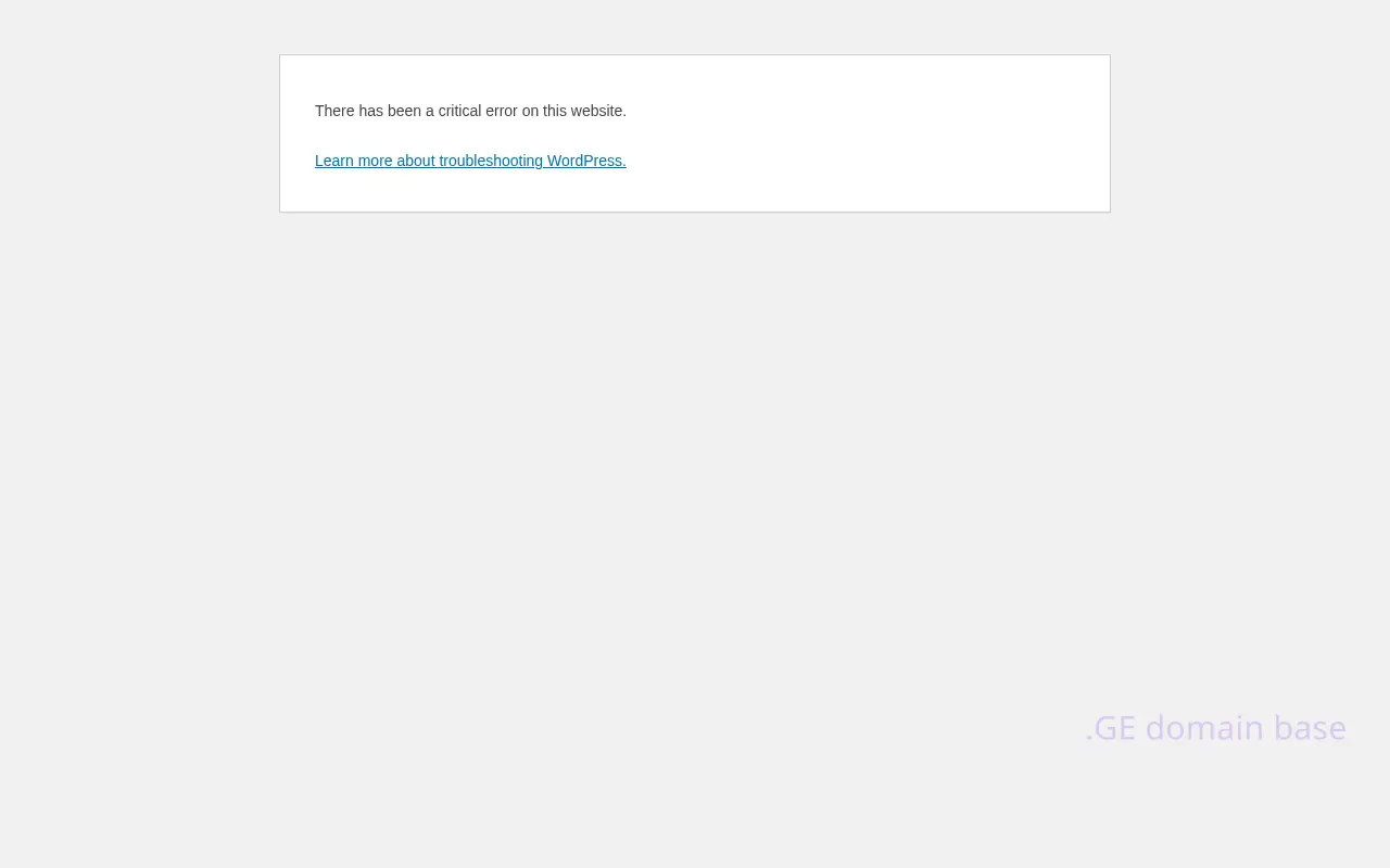 Screenshot of the site fornovogas.ge