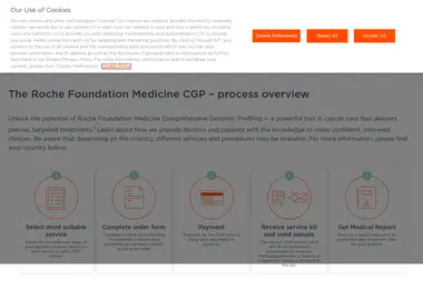 foundationmedicine.ge-ის ეკრანის სურათი