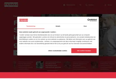 Screenshot of franke.ge