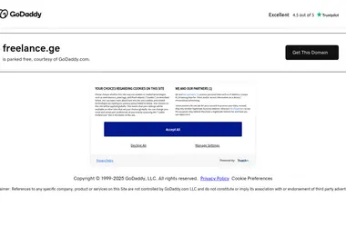 Скриншот freelance.ge