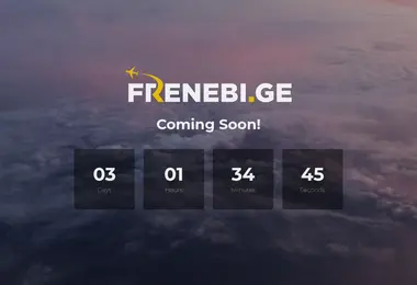 Screenshot of frenebi.ge
