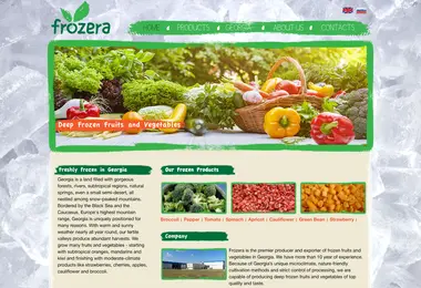 frozera.ge-ის ეკრანის სურათი