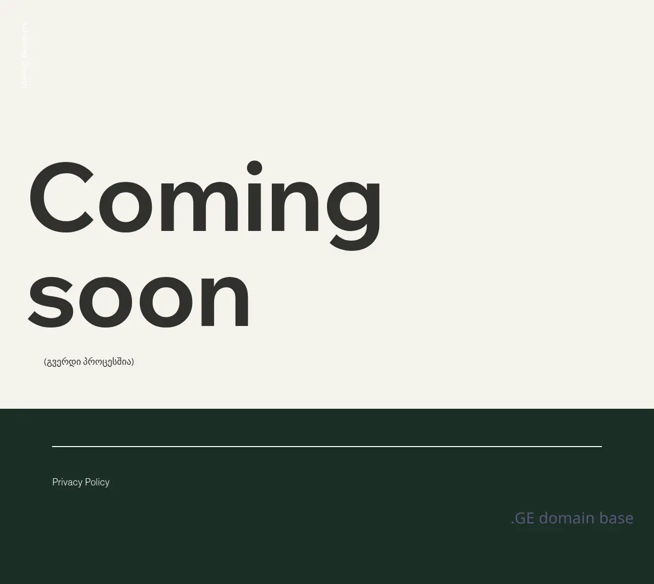 Screenshot of the site gabede.ge