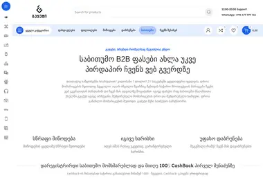 Screenshot of gadget.com.ge