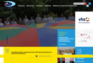 Screenshot of gaen.org.ge
