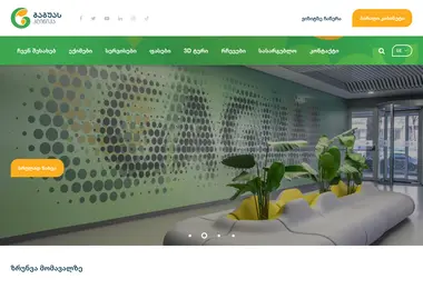 Screenshot of gaguaclinic.ge