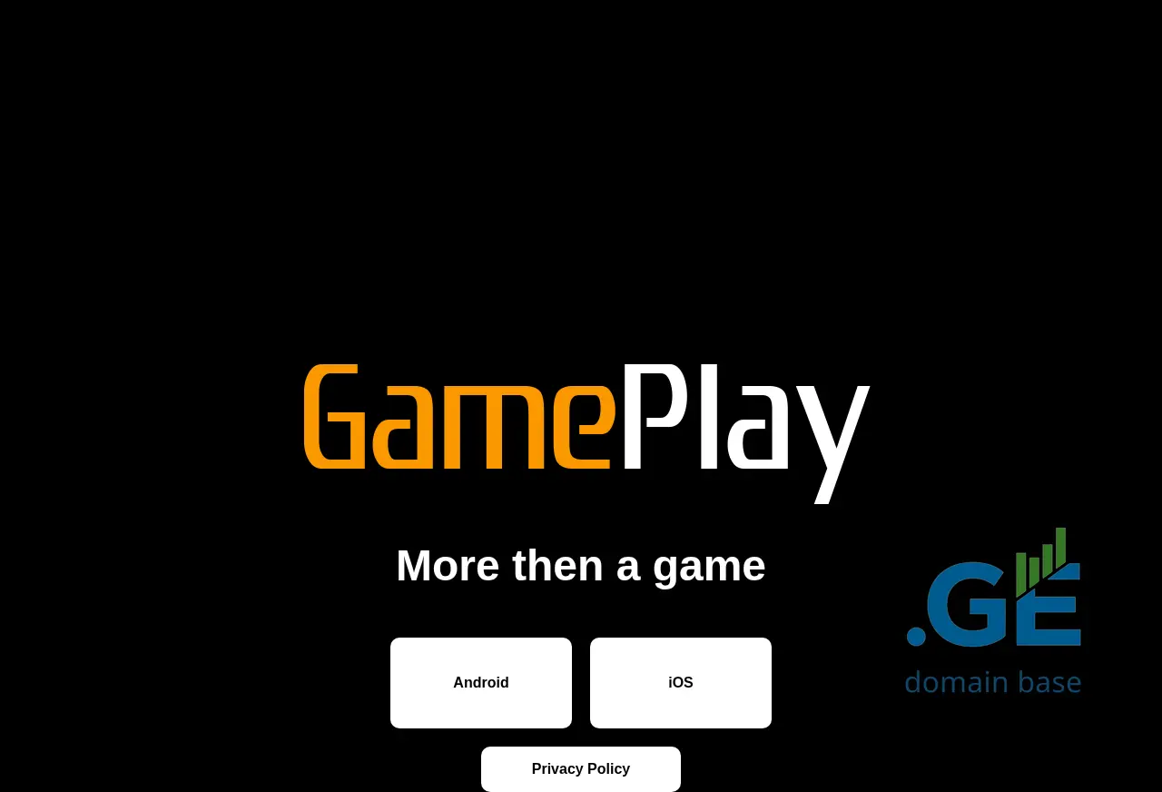 Screenshot of the site gameplay.ge