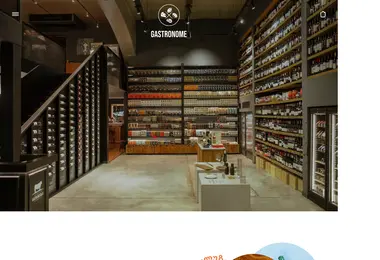 Screenshot of gastronome.ge